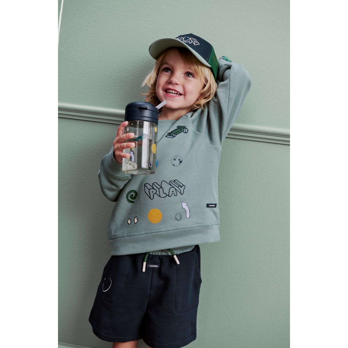 LIEWOOD ORSON sweatshirt - Play / Dusty Peppermint - Sweatshirts