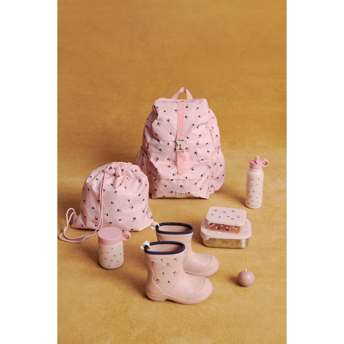 LIEWOOD DANELLA Gymnastiktaske - Cherry heart / Rosey - Gymnastiktaske