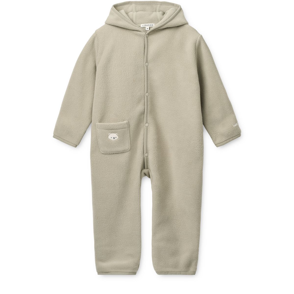 LIEWOOD THEODORE fleecedragt til baby - Mist - SUIT