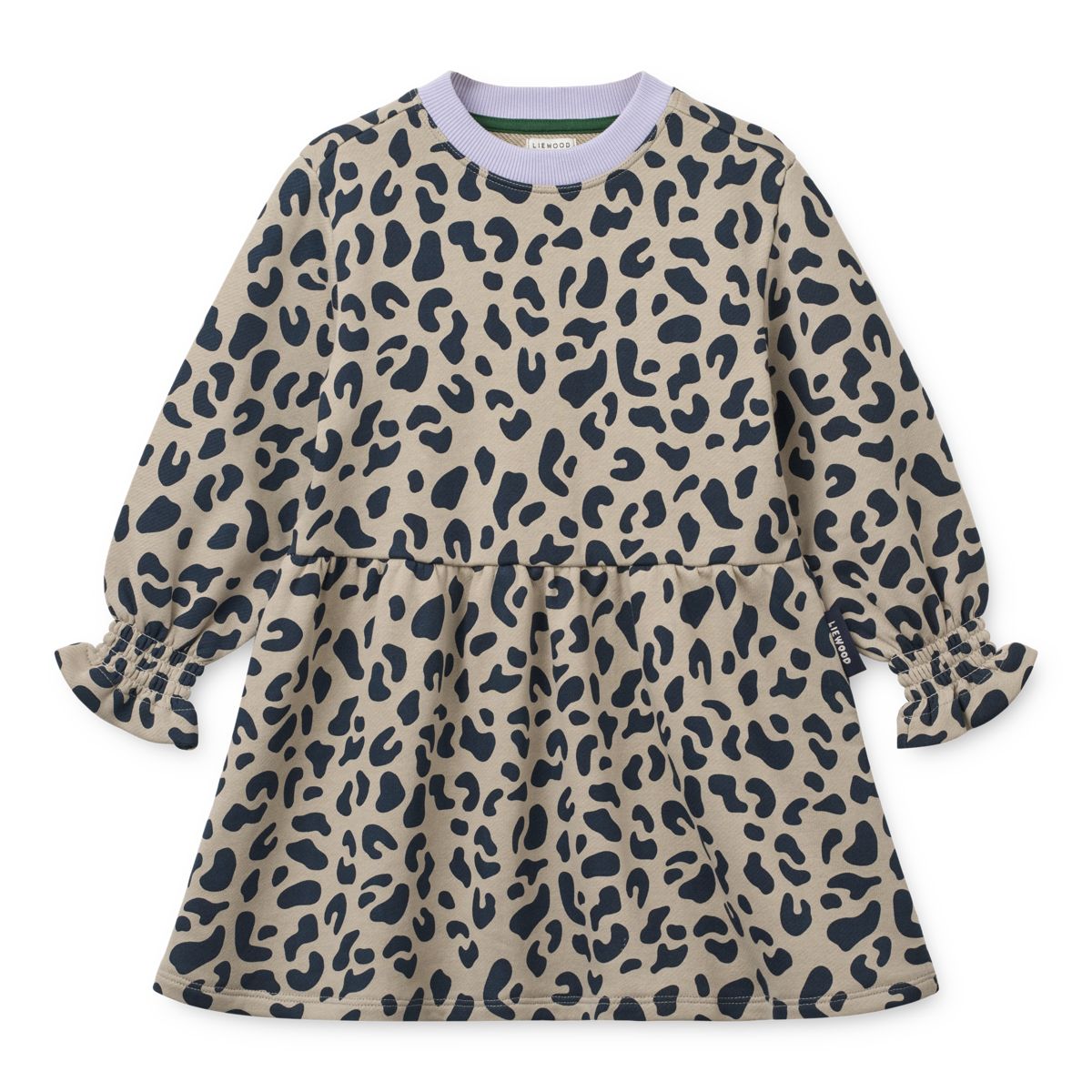 LIEWOOD LIA sweatshirtkjole - Leo / Mist - Kjole
