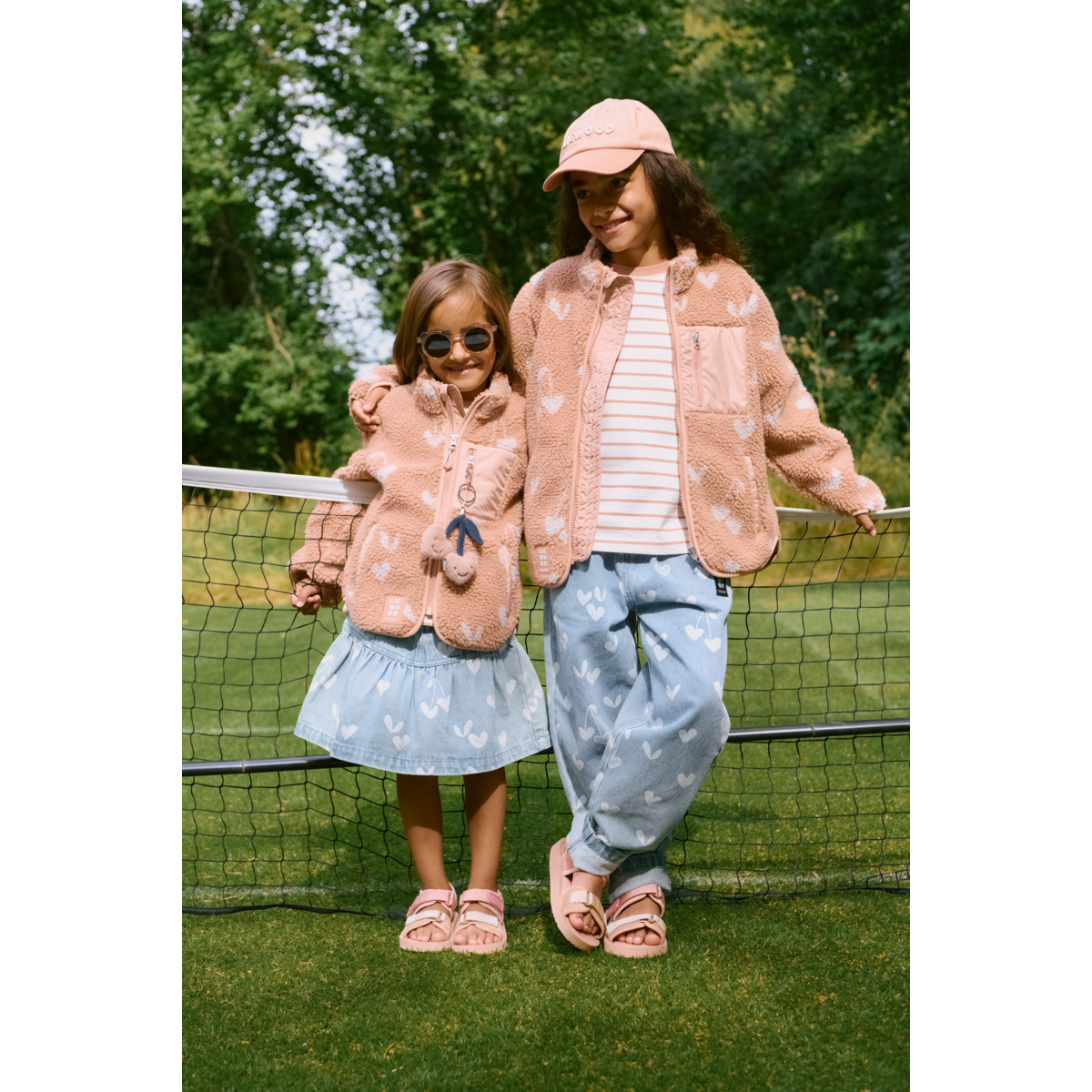 LIEWOOD BORRIS Denimbukser Med print - Sweethearts / light blue denim - Bukser