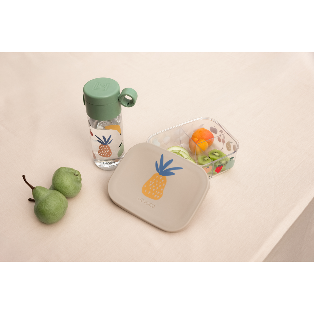 LIEWOOD ARTHUR Madkasse i Tritan - Fruit / Sandy - Madkasse
