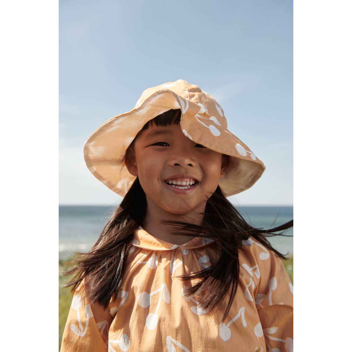 LIEWOOD Rhea Mønstret Bluse - Cherry blossom / Light apricot - Top