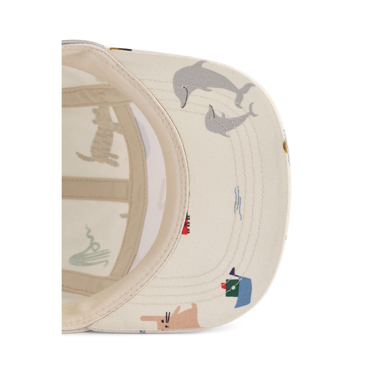 LIEWOOD Rory Kastet Med Print - Around the world / Sandy - Hatte & Kasketter