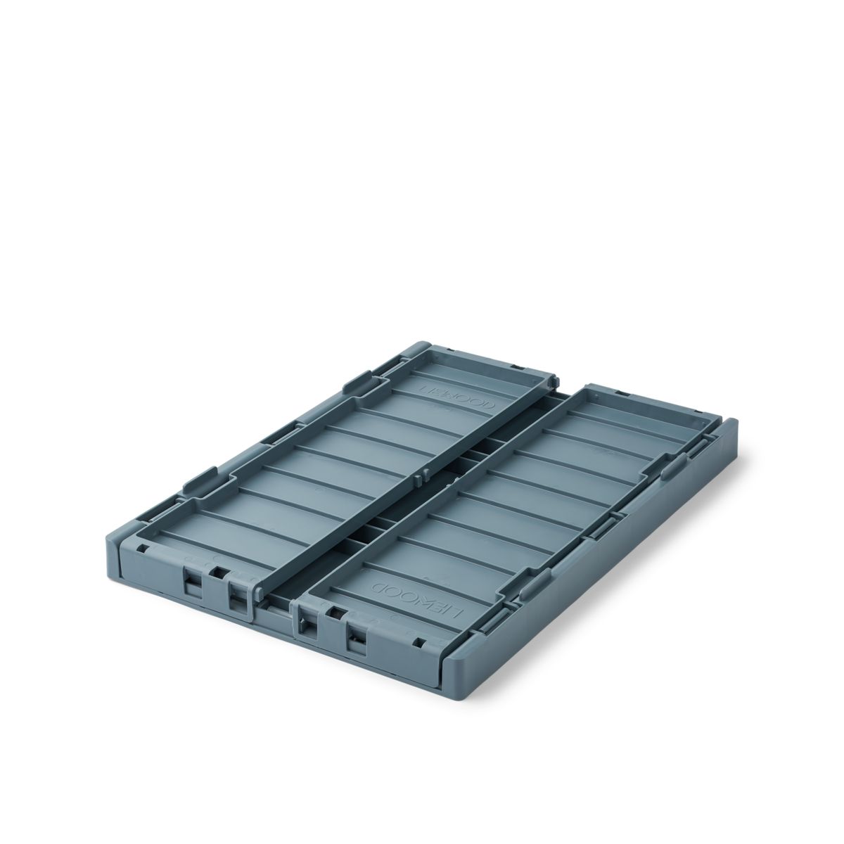 LIEWOOD Weston stor opbevaringskasse - Whale blue - Opbevaringskasser