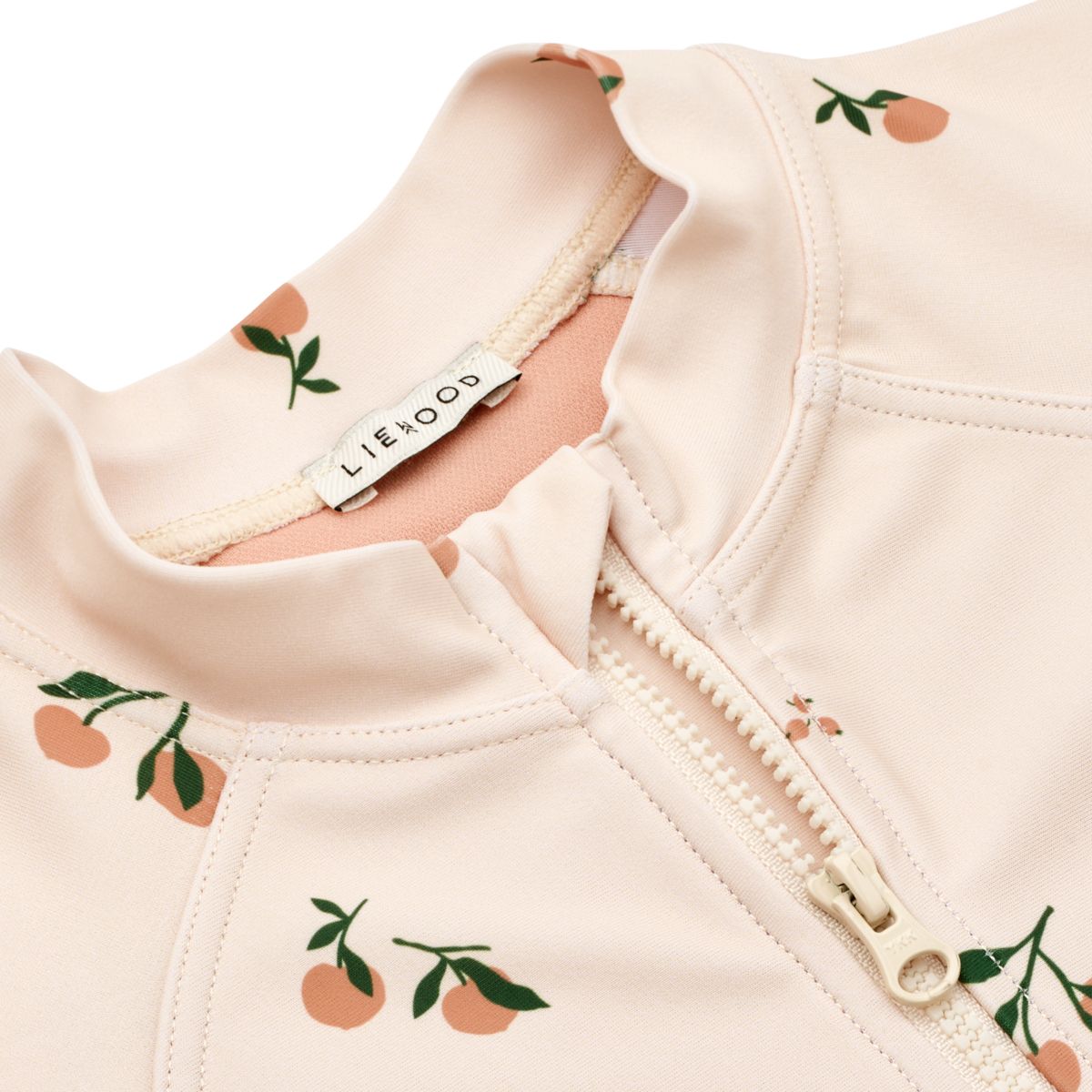 LIEWOOD Max Svømmedragt med UV Beskyttelse - Peach / Sea shell - Badedragt