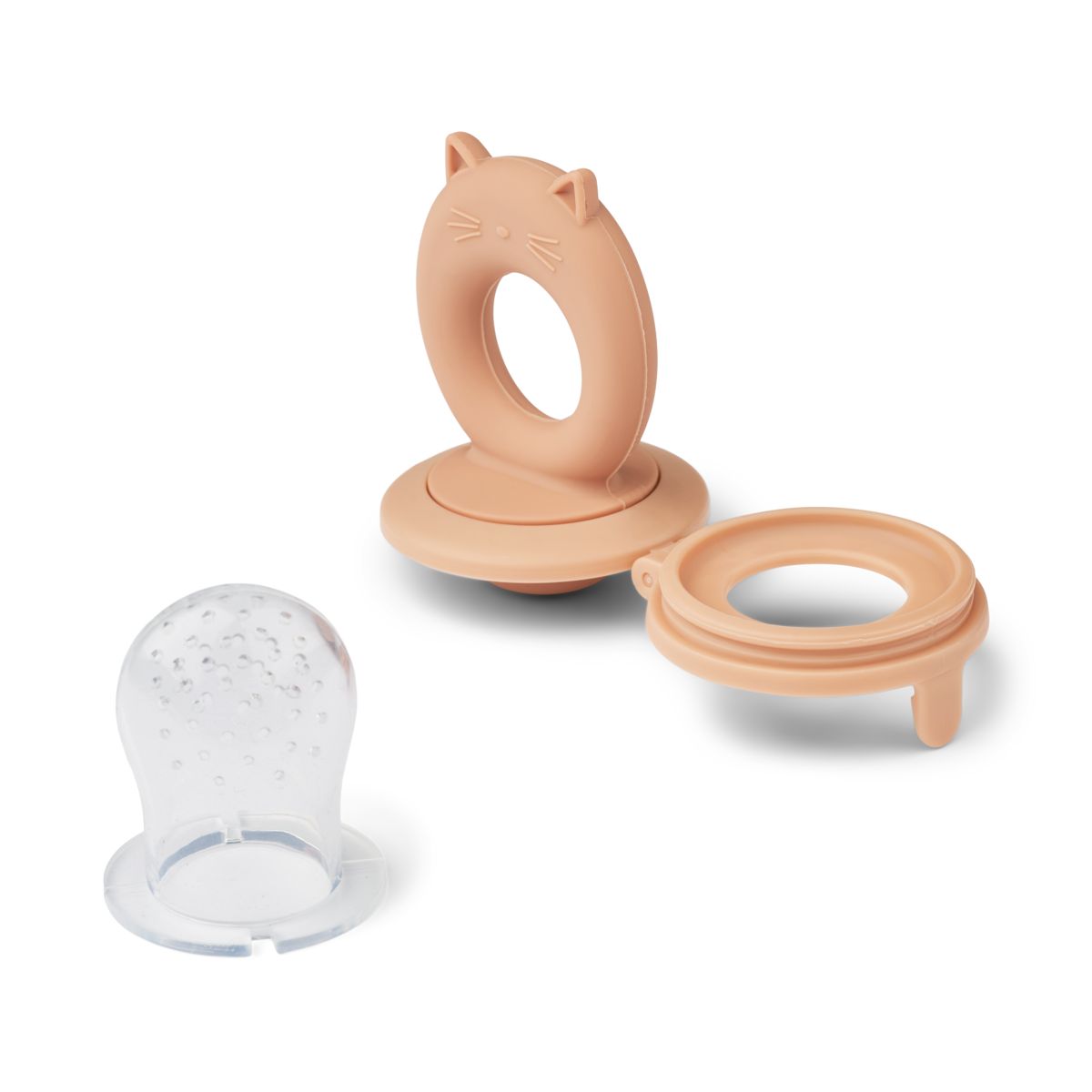 LIEWOOD Miranda madfeeder 2 stk - Tuscany rose / Apple blossom - Madsut