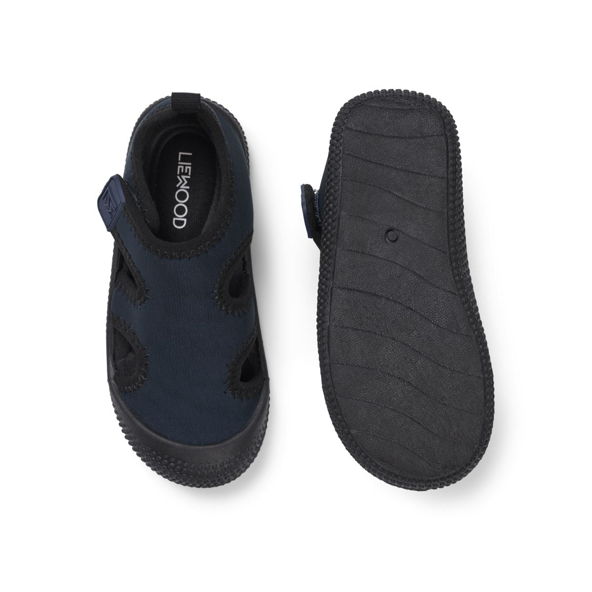 LIEWOOD Sigurd Badesko - Black / Classic navy - SVØMMESKO